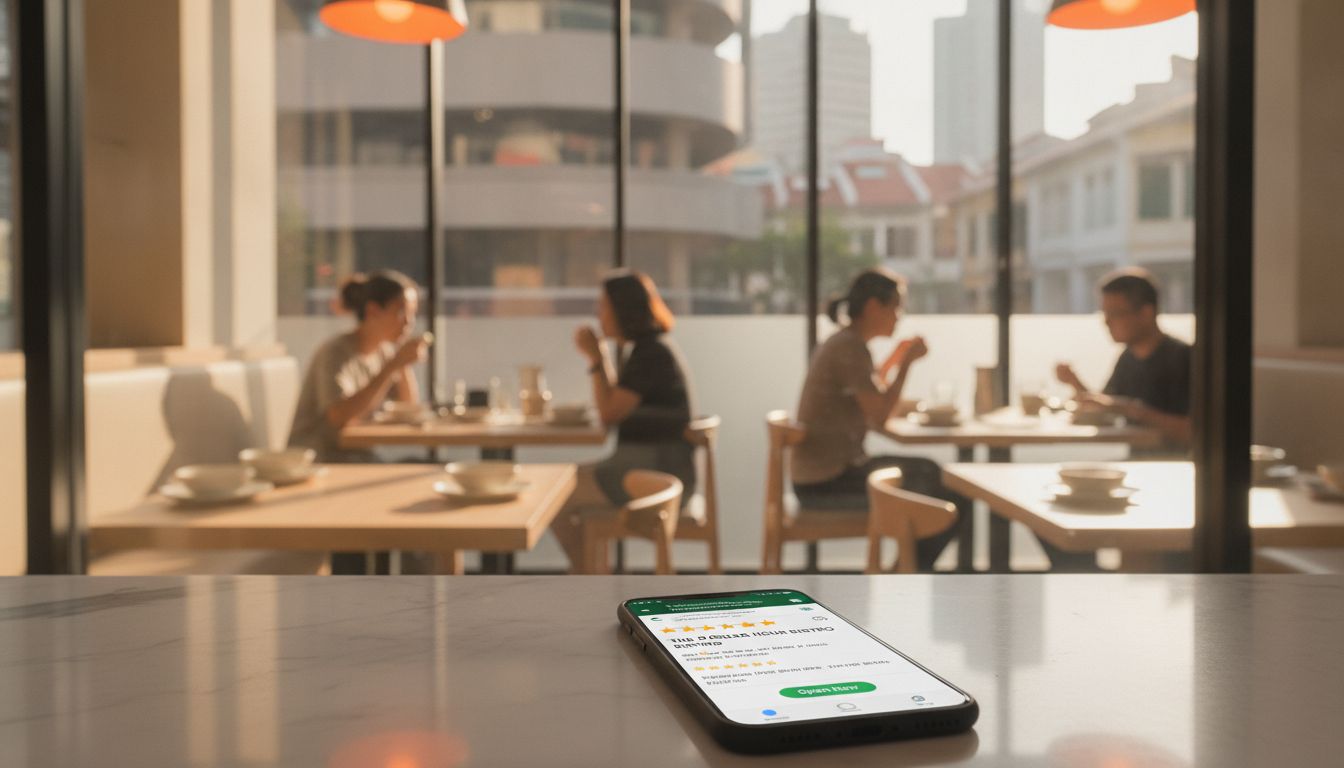 Local SEO for Singapore restaurants on Google Maps